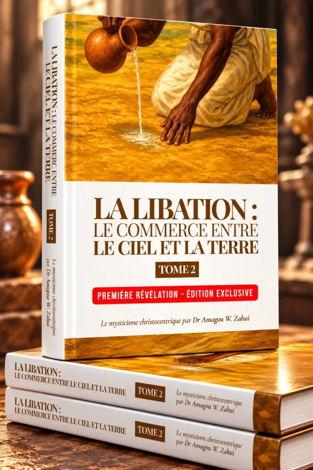 Couverture — La Libation : le commerce entre le ciel et la terre — Tome 2